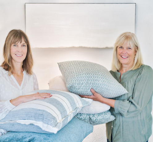 Andrea and Stephanie, Summer House Furnishings